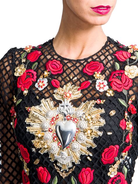 dolce gabbana heart dress|dolce and gabbana famous dresses.